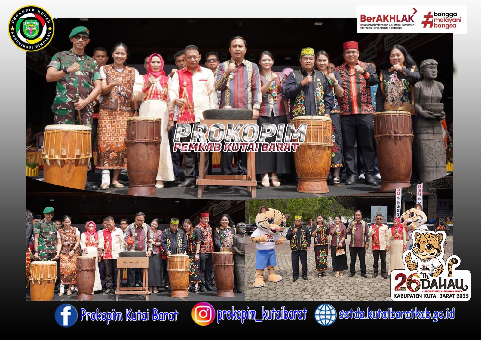 Bupati Buka Rangkaian Festival Dahau 2025